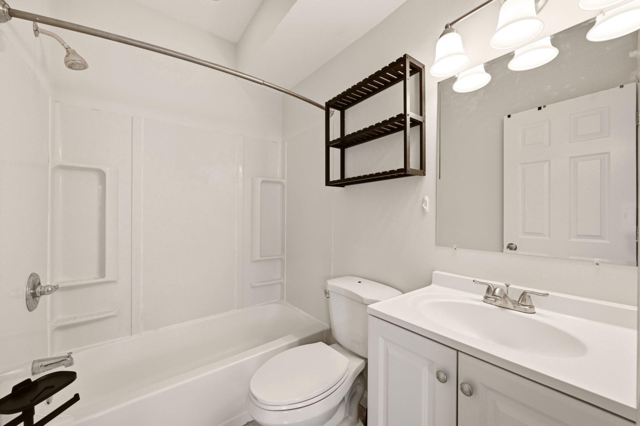737 Morton Street Northwest Washington, DC 20010 - Photo 27 of 36 2nd floor, Modern bathroom #1 with sleek finishes.