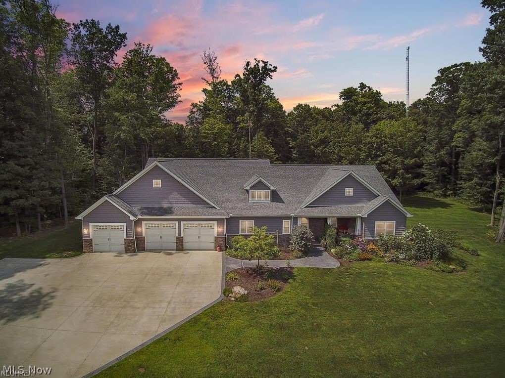 12464 Hotchkiss Road Burton, OH 44021 - Photo 2 of 35 True County Elegance in a Dream Setting