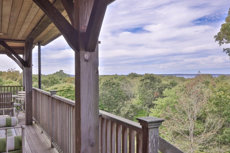 97 Longview Road West Tisbury, MA 02568 - Photo 30 of 42 a balcony with an outdoor space