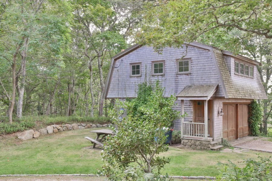 97 Longview Road West Tisbury, MA 02568 - Photo 3 of 42 front view of a house with a yard
