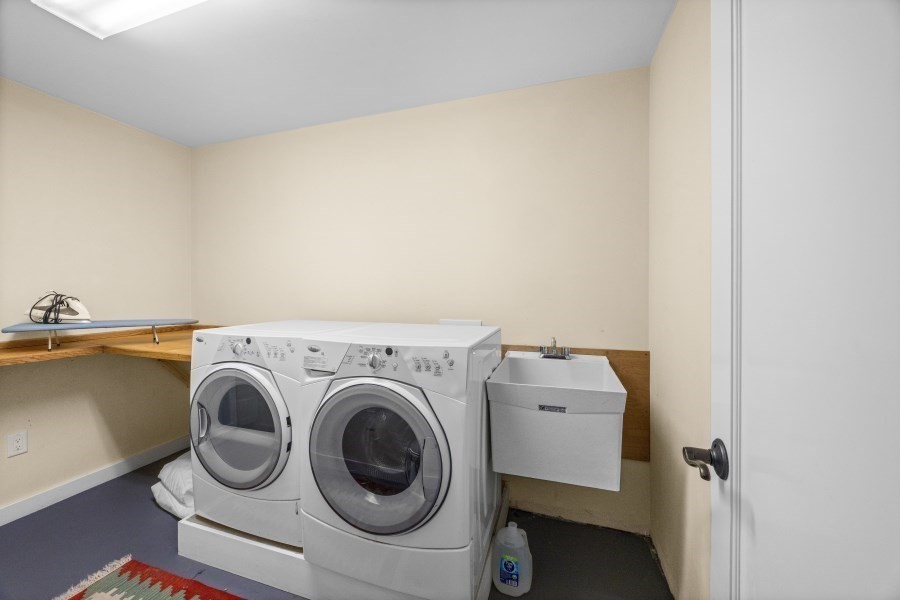 97 Longview Road West Tisbury, MA 02568 - Photo 39 of 42 a utility room with dryer and washer