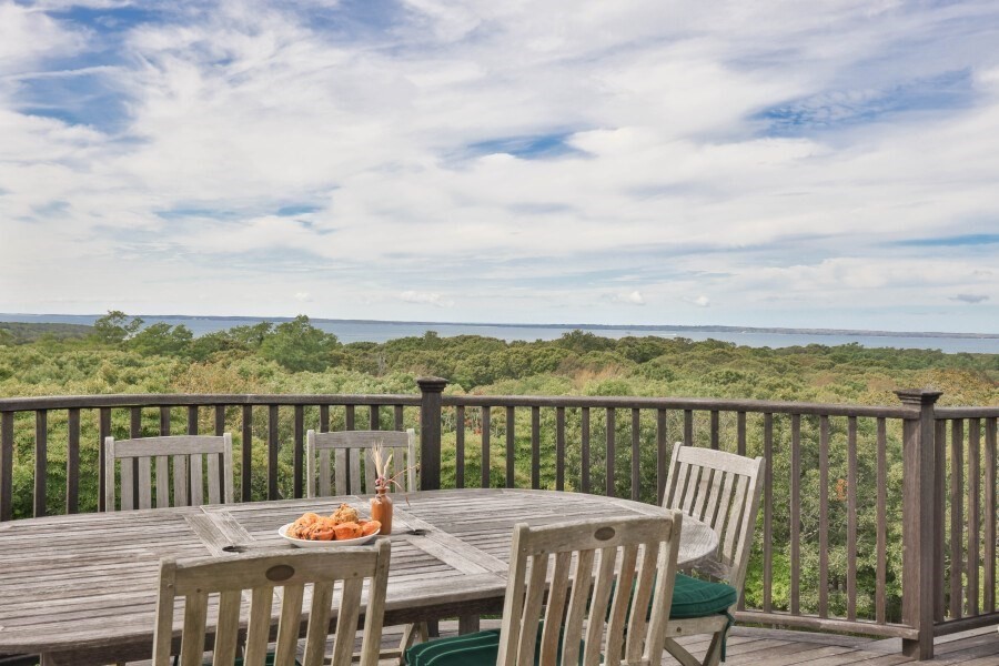 97 Longview Road West Tisbury, MA 02568 - Photo 4 of 42 a view of a patio on the roof deck