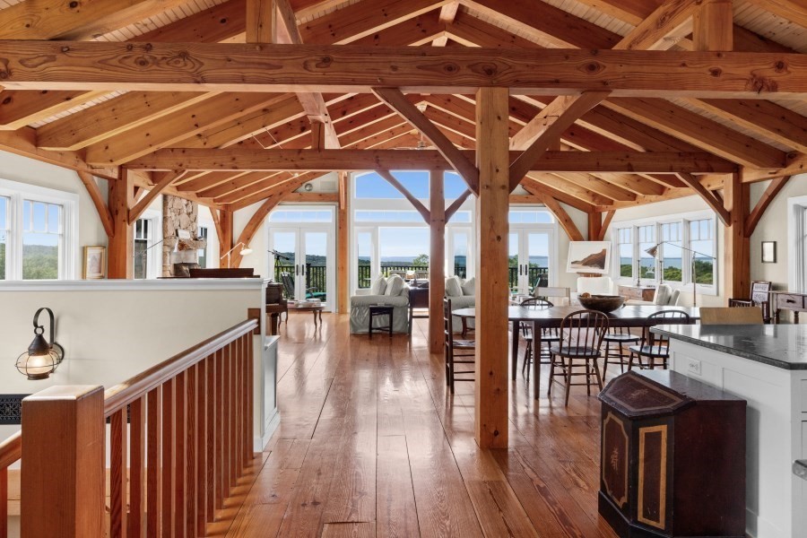 97 Longview Road West Tisbury, MA 02568 - Photo 9 of 42 a view of a patio with table and chairs