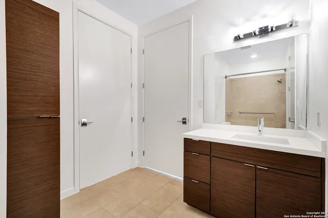 a view of a small space