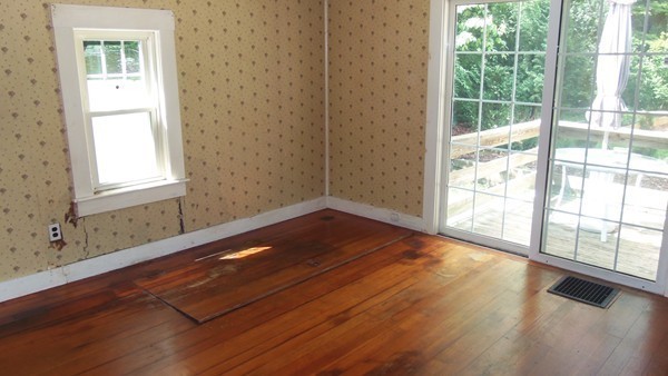 36 Brown Road Shirley, MA 01464 - Photo 6 of 8 a view of empty room with wooden floor and fan