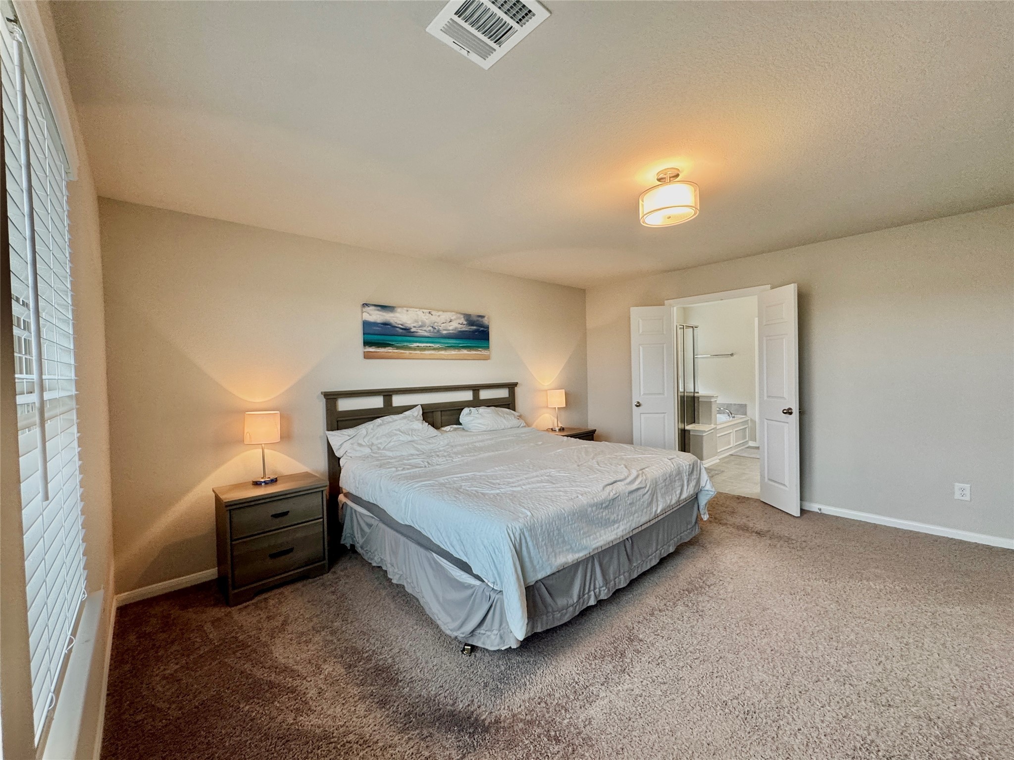 9850 Copper Ranch Trail Richmond, TX 77406 - Photo 10 of 24 Primary Bedroom Upstairs, accessed through door in upstairs living.