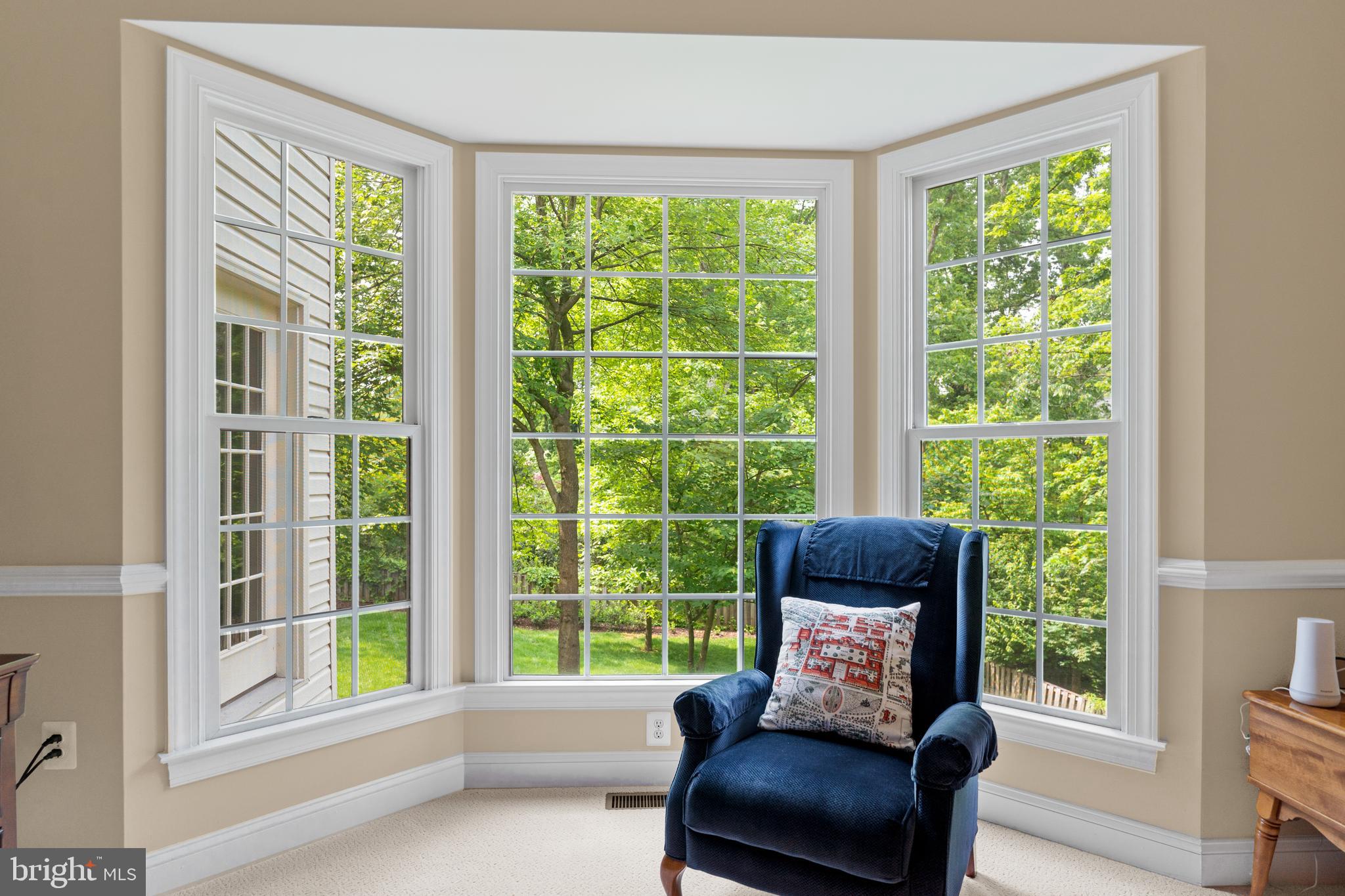 4013 Laurel Road Alexandria, VA 22309 - Photo 29 of 48 Office sitting area and tranquil views
