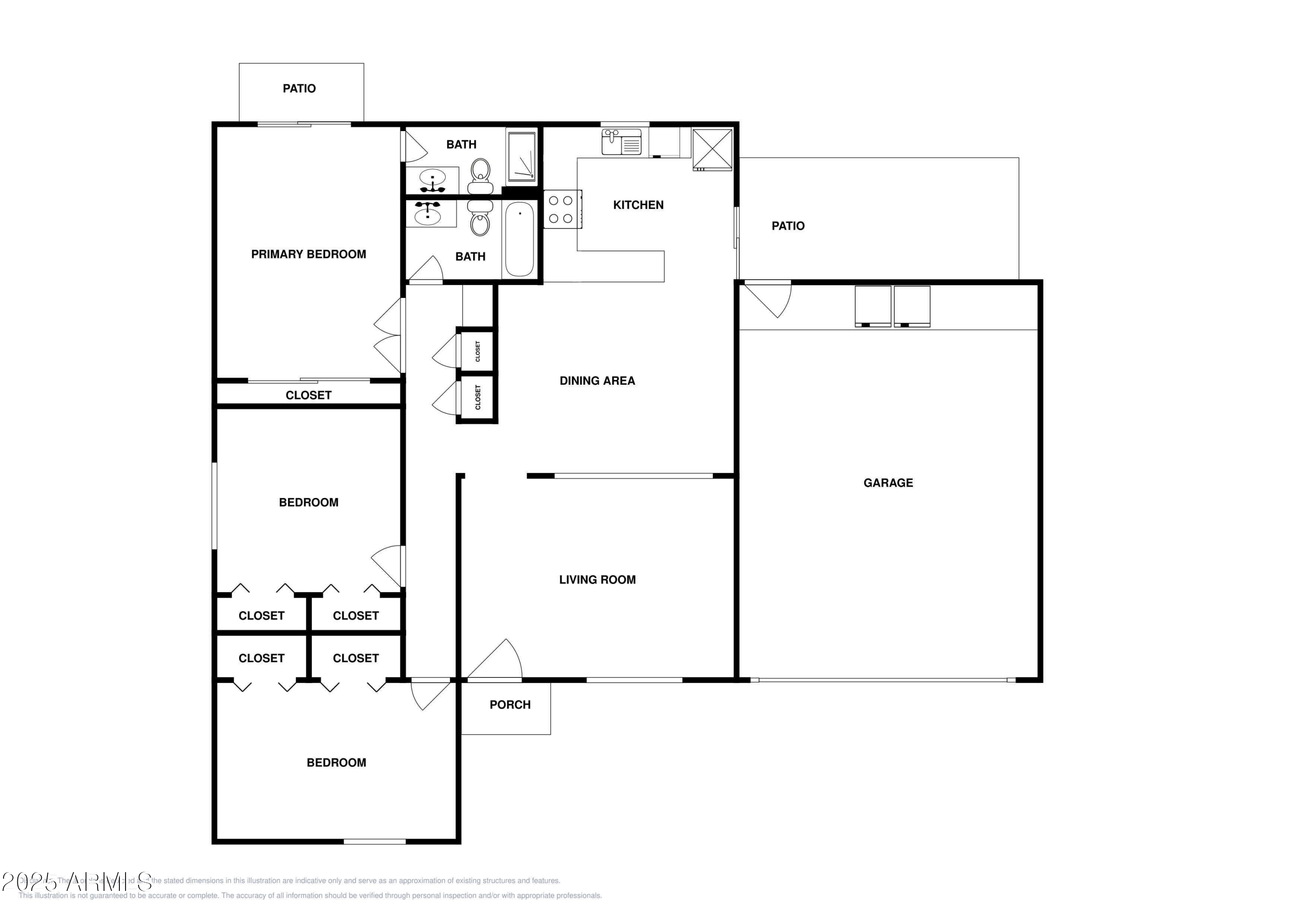 7955 West Montecito Avenue Phoenix, AZ 85033 - Photo 17 of 19 a picture of a bathroom with a shower