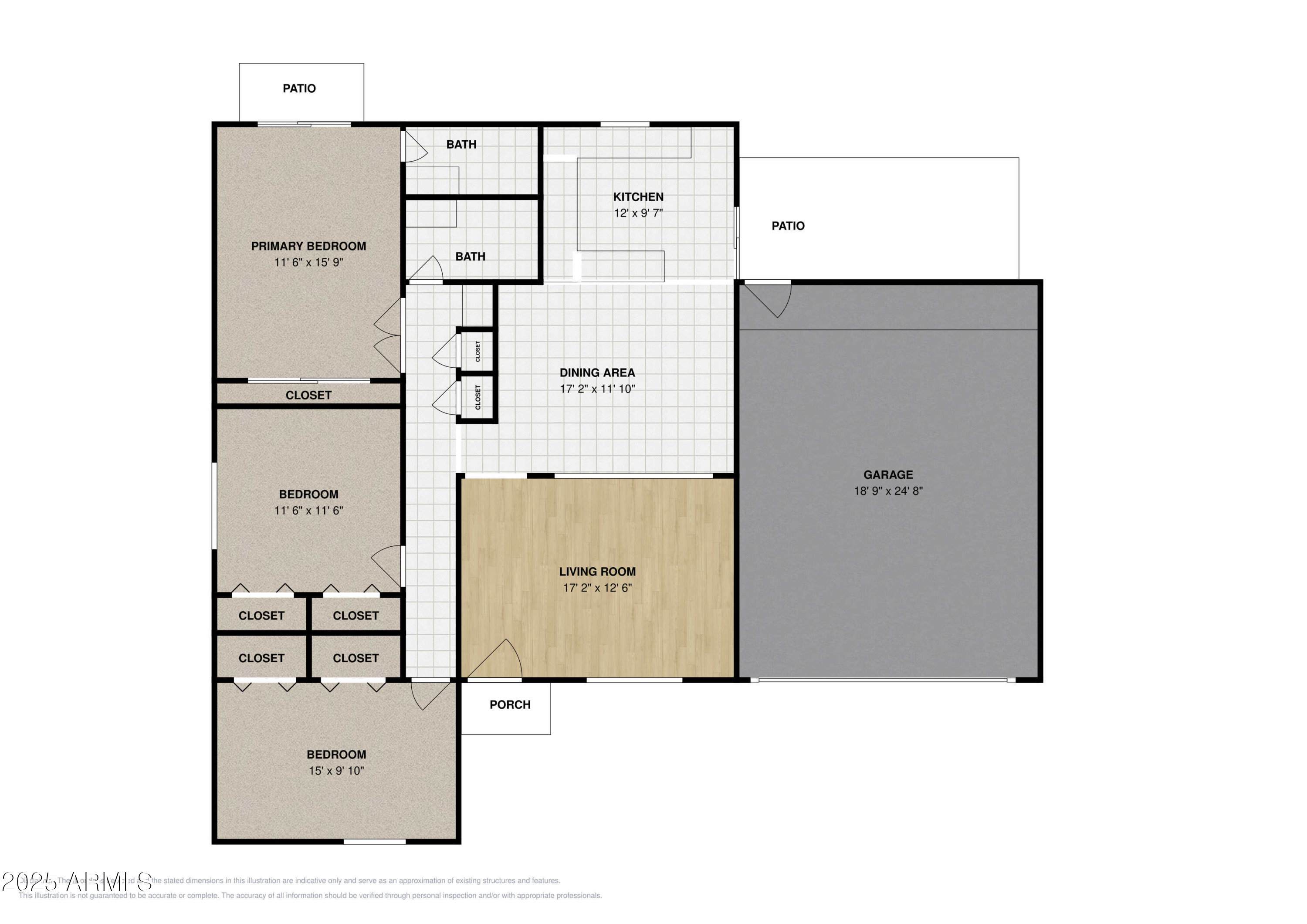 7955 West Montecito Avenue Phoenix, AZ 85033 - Photo 18 of 19 a picture of a room