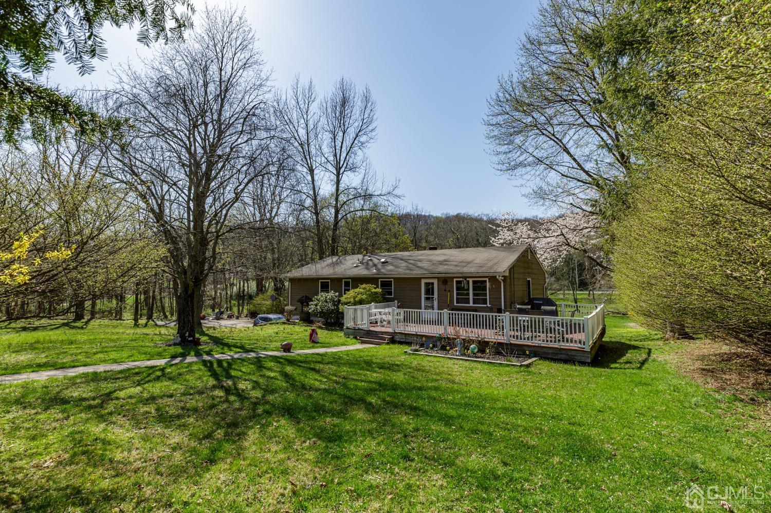 203 Butternut Road Califon, NJ 07830 - Photo 25 of 33 a view of a house with a big yard