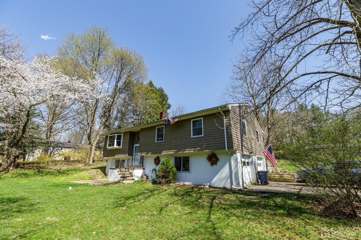 203 Butternut Road Califon, NJ 07830 - Photo 29 of 33 a front view of house with yard and green space