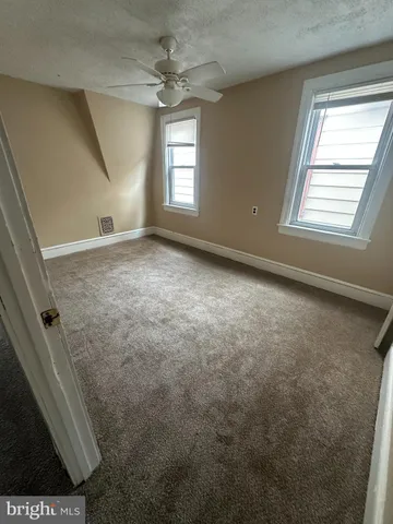 a view of a livingroom with a window