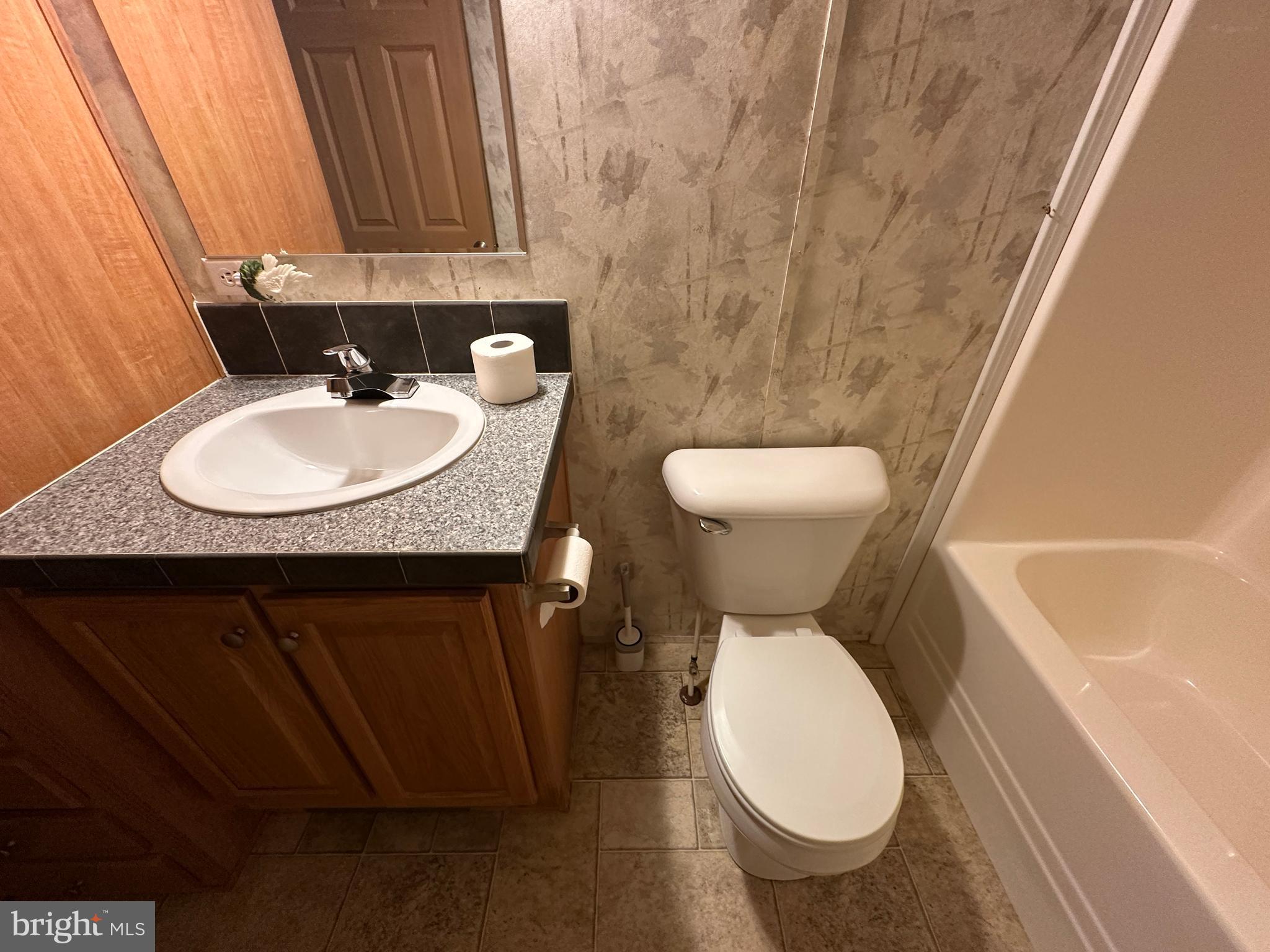 4391 Cito Road McConnellsburg, PA 17233 - Photo 64 of 67 a bathroom with a sink toilet and a mirror