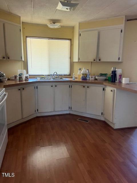887 Bish Road Staley, NC 27355 - Photo 17 of 17 a view of a kitchen with a sink and a window