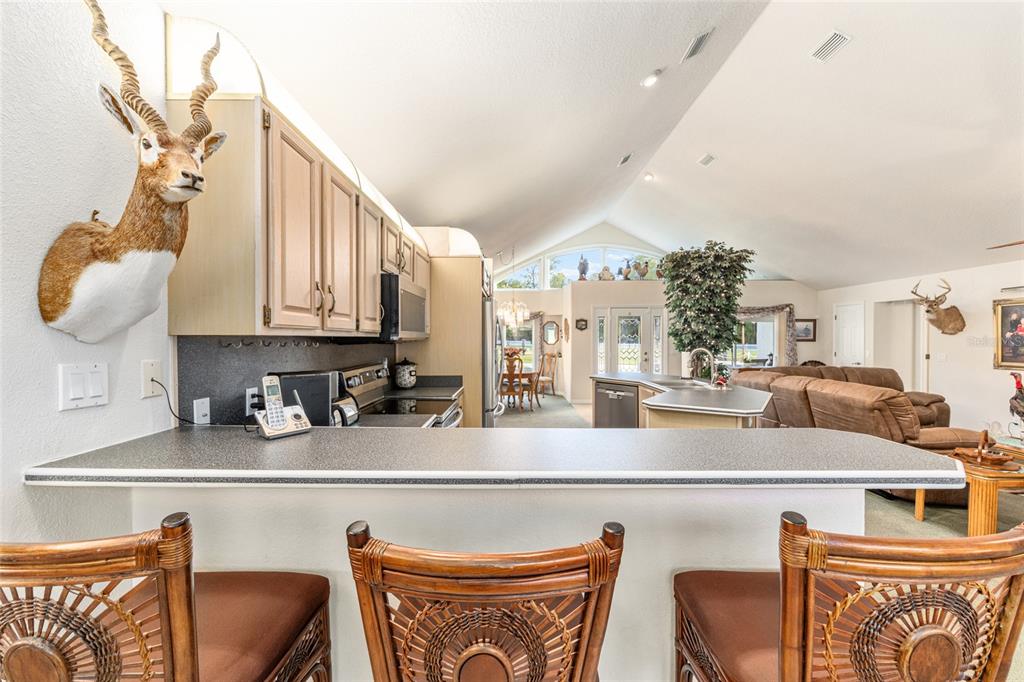 255 Southwest 96th Lane Ocala, FL 34476 - Photo 26 of 92 a kitchen with stainless steel appliances granite countertop a sink and cabinets