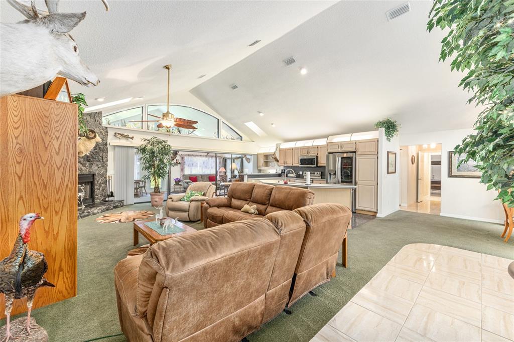 255 Southwest 96th Lane Ocala, FL 34476 - Photo 32 of 92 a living room with furniture and a chandelier