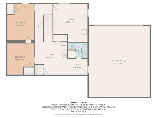 $829,000 | 837 East Whitetail Drive, Midland, MI 48640