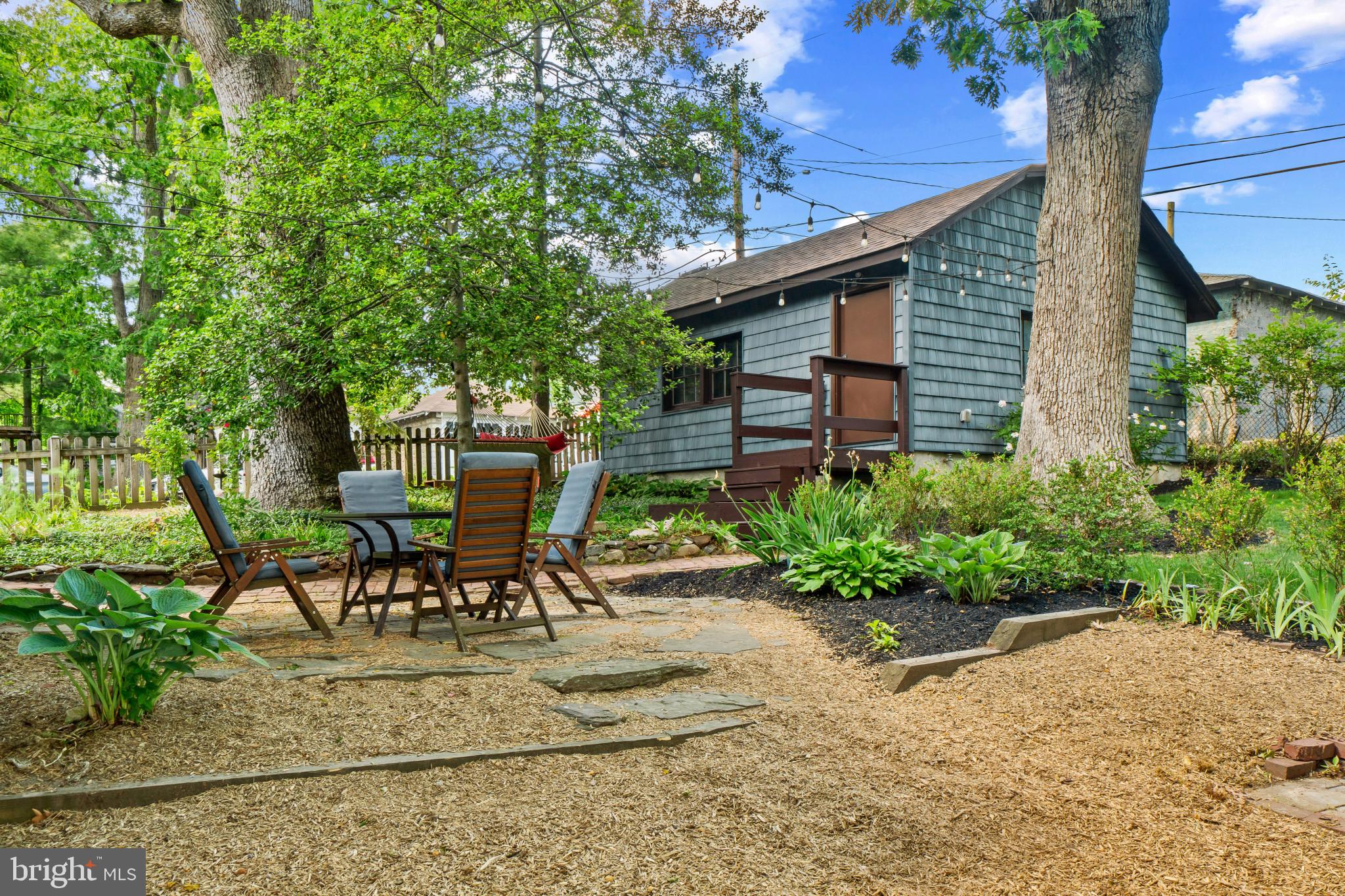 2900 Rueckert Avenue Baltimore, MD 21214 - Photo 6 of 40 a view of a patio with table and chairs and potted plants
