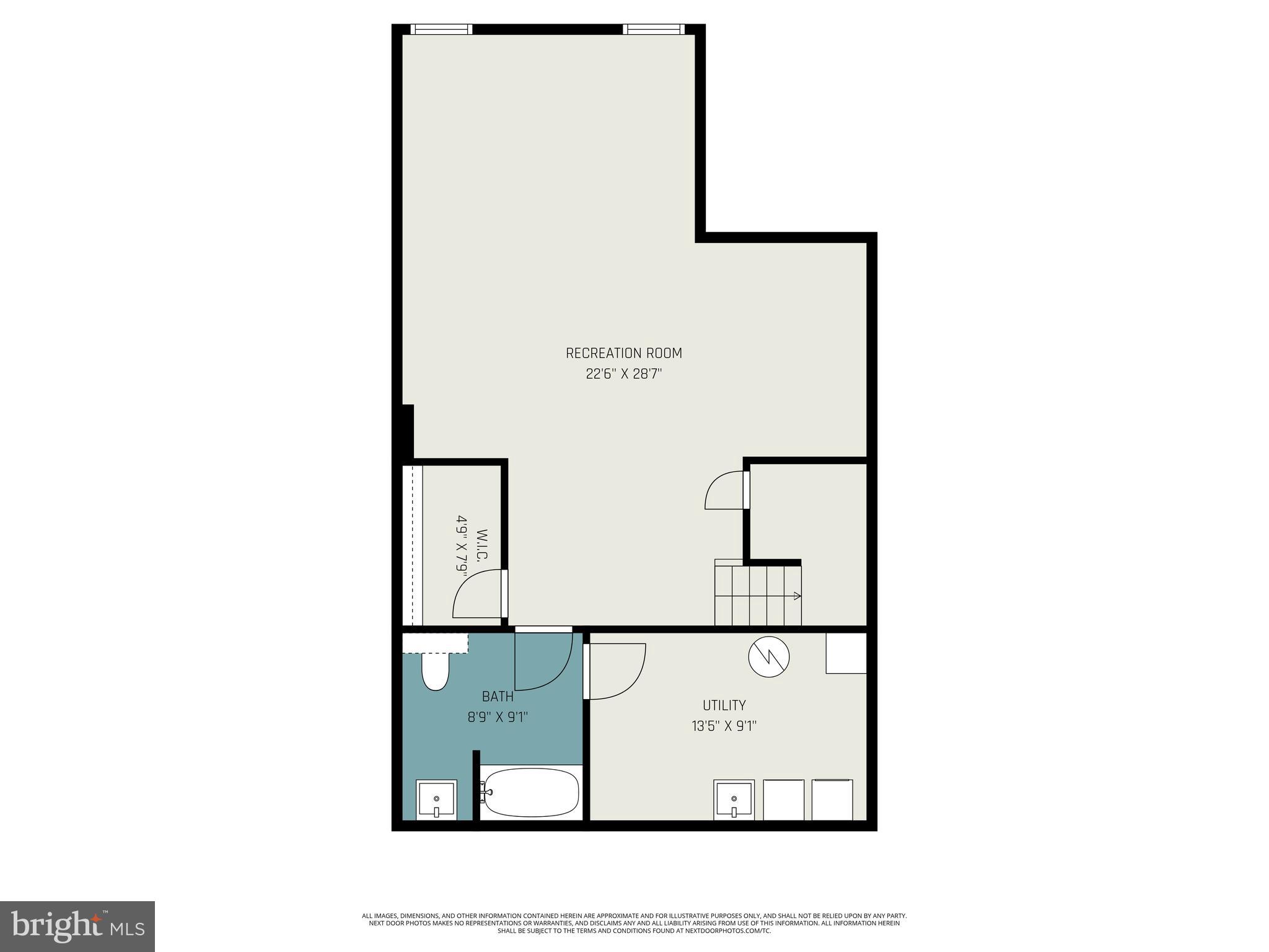 406 Roundhouse Drive Perryville, MD 21903 - Photo 36 of 36 Finished Basement