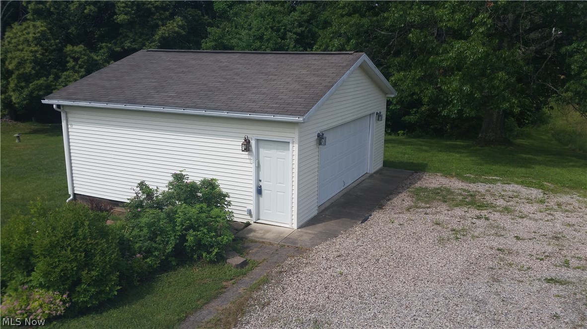 1688 Welch Road Cutler, OH 45724 - Photo 15 of 21 View of Garage from rear deck