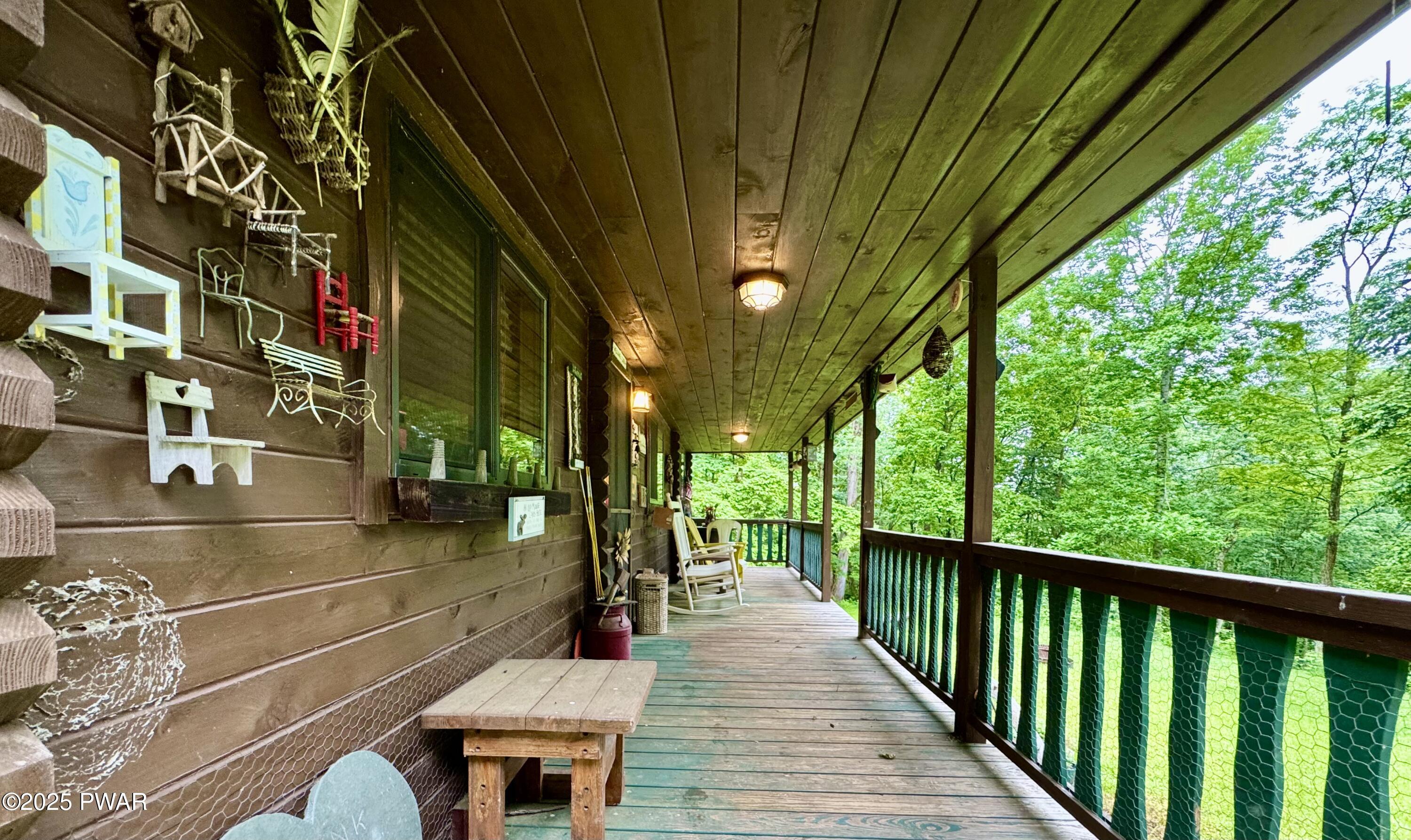 424 Old Union Road Equinunk, PA 18417 - Photo 18 of 22 front covered porch