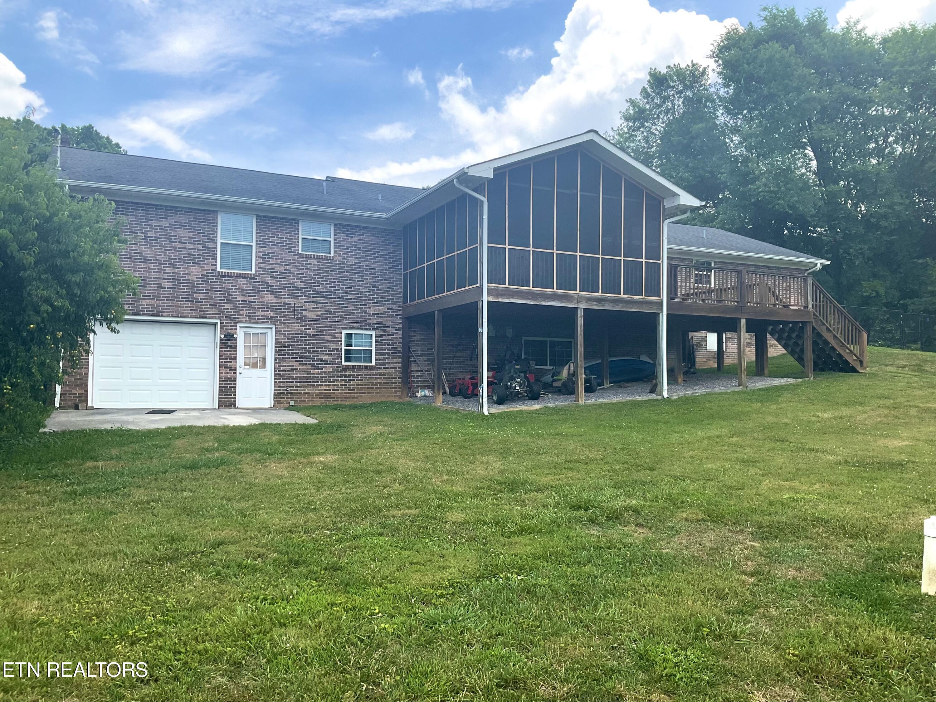 210 Lone Ridge Lane Clinton, TN 37716 - Photo 45 of 47 Rear View of Home