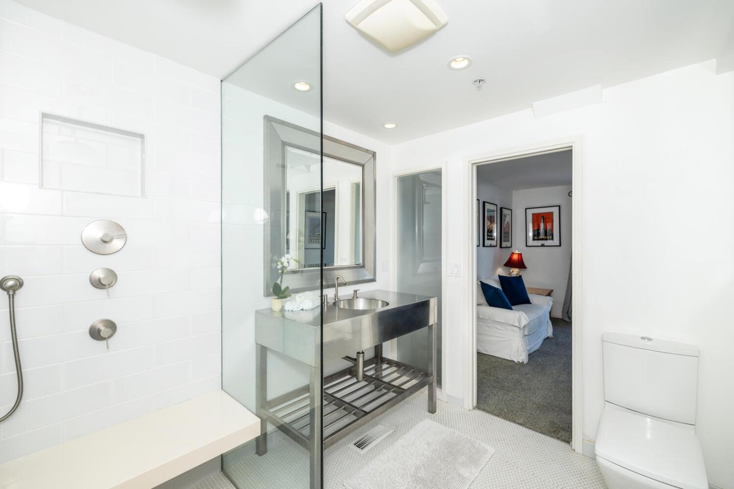 211 Roberts Road Pacifica, CA 94044 - Photo 19 of 42 a bathroom with a tub and shower