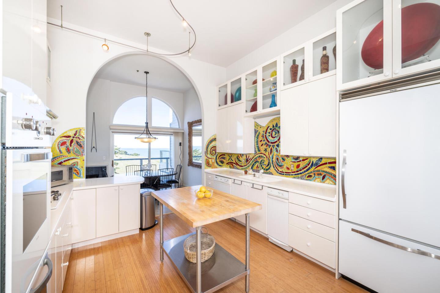 211 Roberts Road Pacifica, CA 94044 - Photo 23 of 42 a view of living room with furniture and fireplace