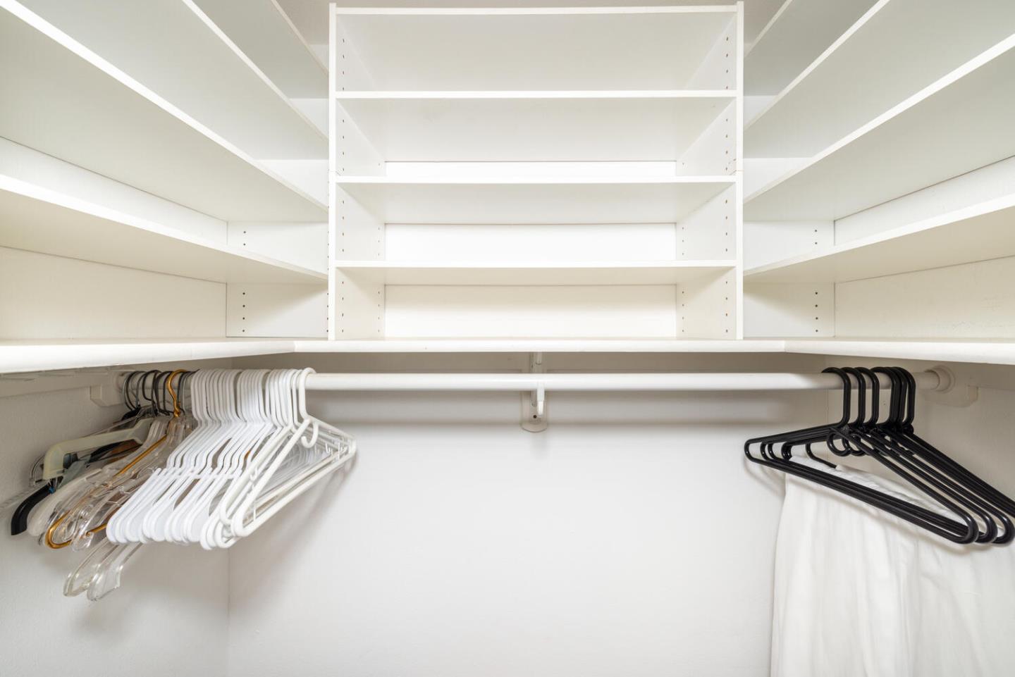 211 Roberts Road Pacifica, CA 94044 - Photo 10 of 42 a view of walk in closet with empty racks