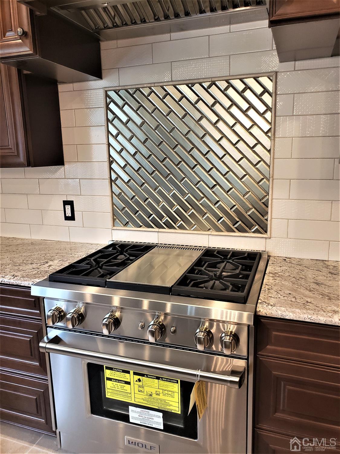 152 Culver Road Monmouth Junction, NJ 08852 - Photo 24 of 87 WOLF 5 burner Stove/Oven & range hood