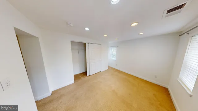 a view of empty room