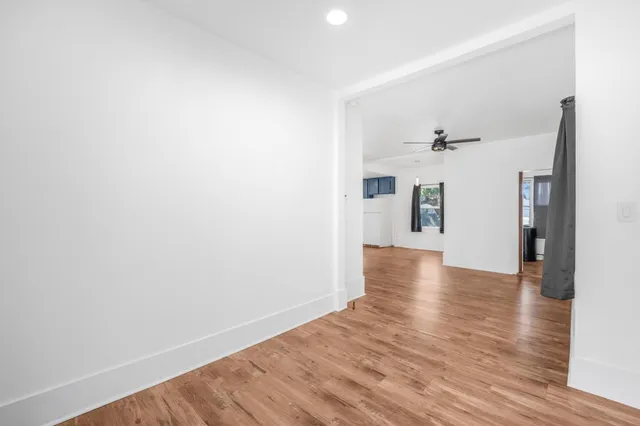 a view of livingroom with hardwood