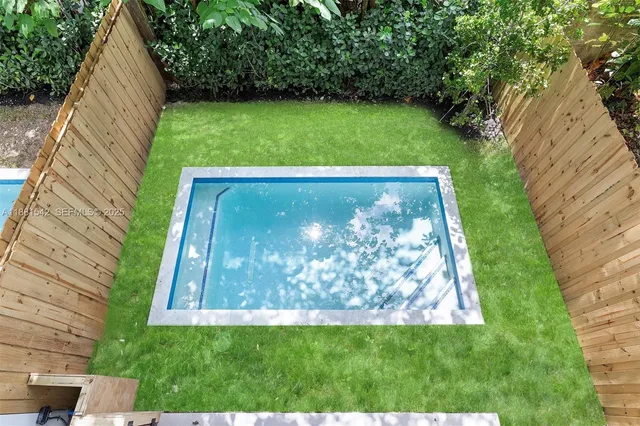 a view of a small space