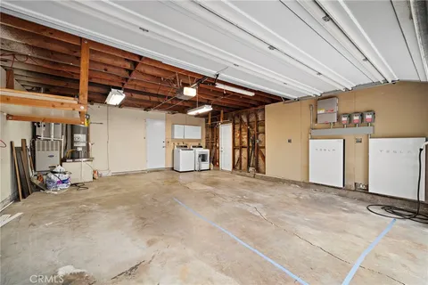 a view of field with large trees