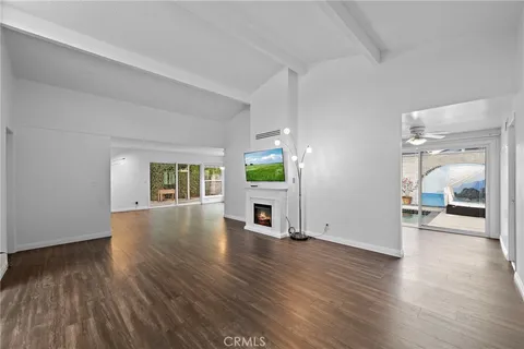 a view of a living room