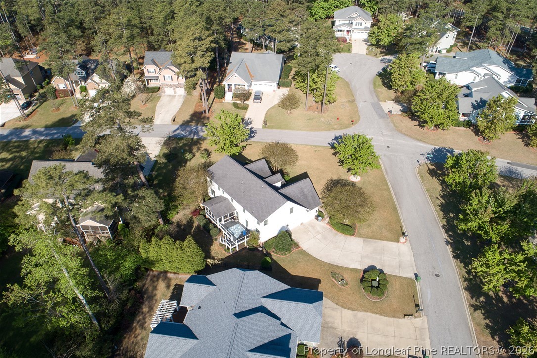 14 Spring Water Court Spring Lake, NC 28390 - Photo 32 of 34 an aerial view of multiple houses with yard
