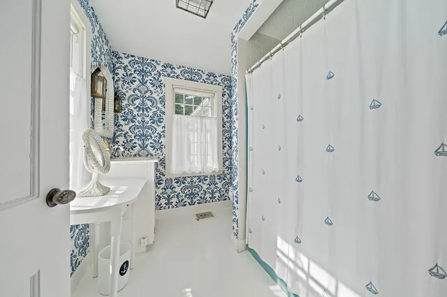 a view of front door of house