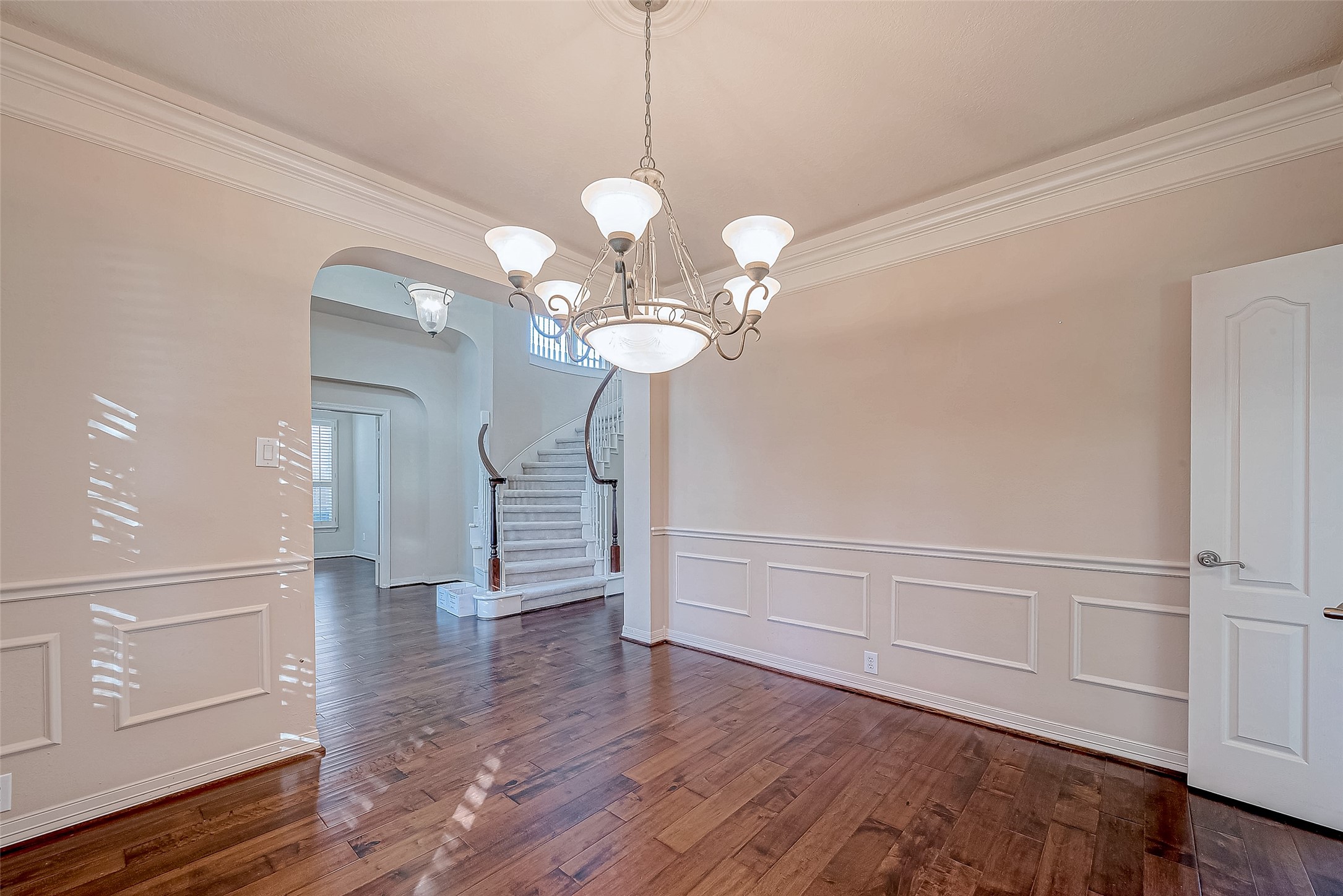 5707 Brennan Ridge Lane Katy, TX 77450 - Photo 6 of 38 Dinning Room with Shutter Plantation