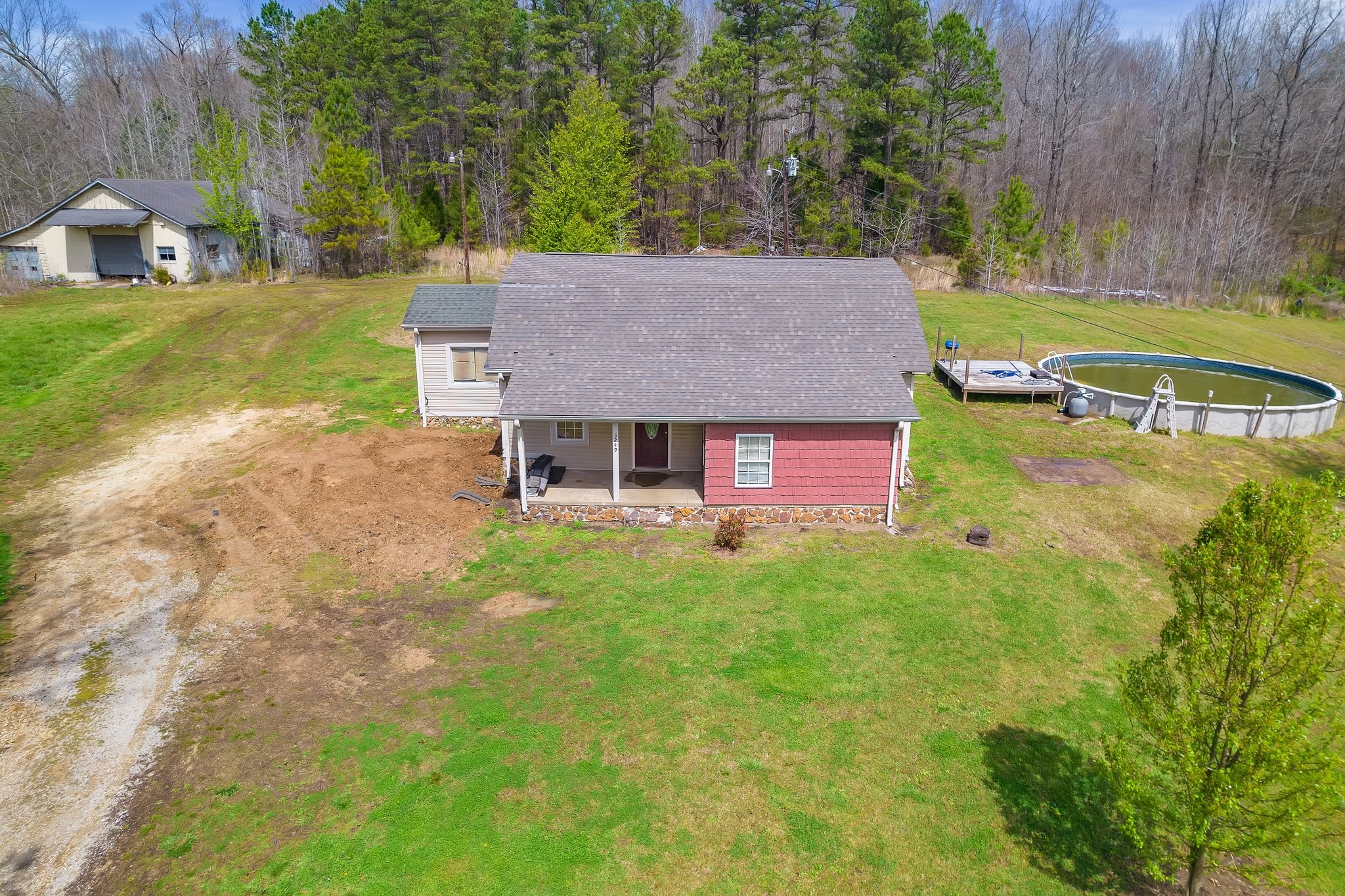 3249 Beech Bluff Road Jackson, TN 38301 - Photo 5 of 29 a view of a yard in front of house