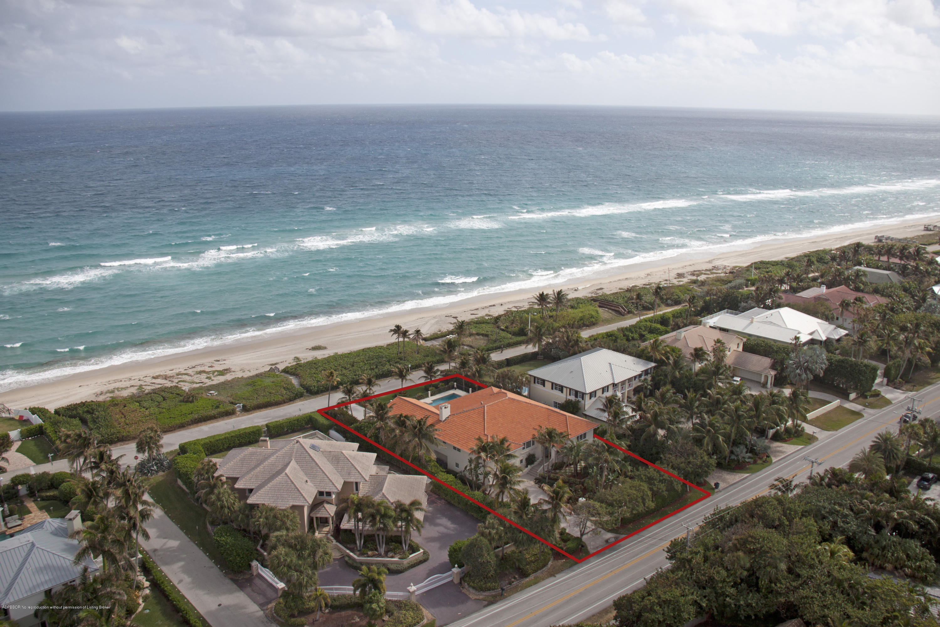 6013 North Ocean Boulevard Ocean Ridge, FL 33435 - Photo 17 of 17 Aerial