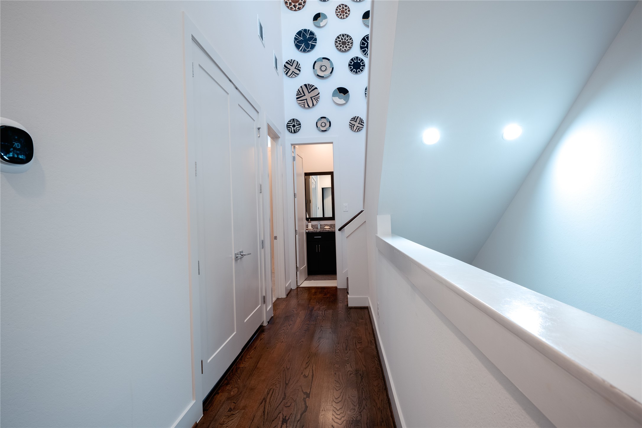 2826 Clay Street Houston, TX 77003 - Photo 9 of 22 a view of a hallway with a white walls