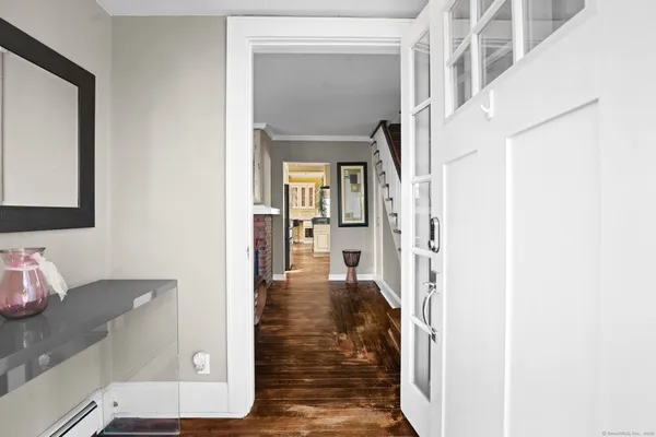 a view of a living room