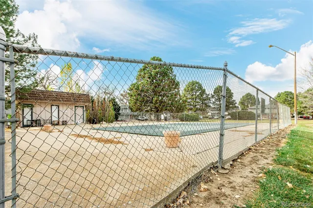 a view of a green field