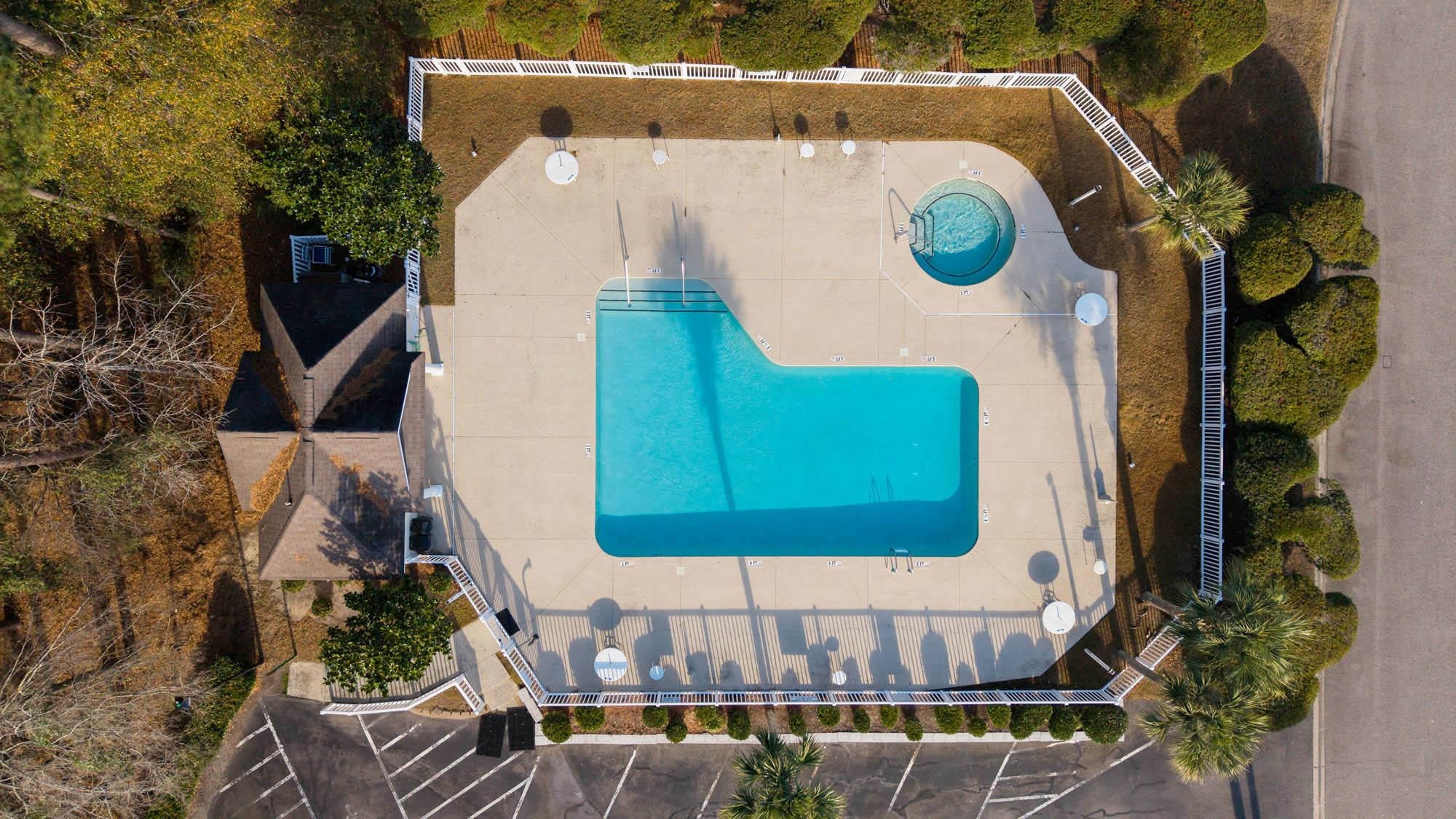 248 McKendree Lane Myrtle Beach, SC 29579 - Photo 34 of 34 Bird's eye view of a pool