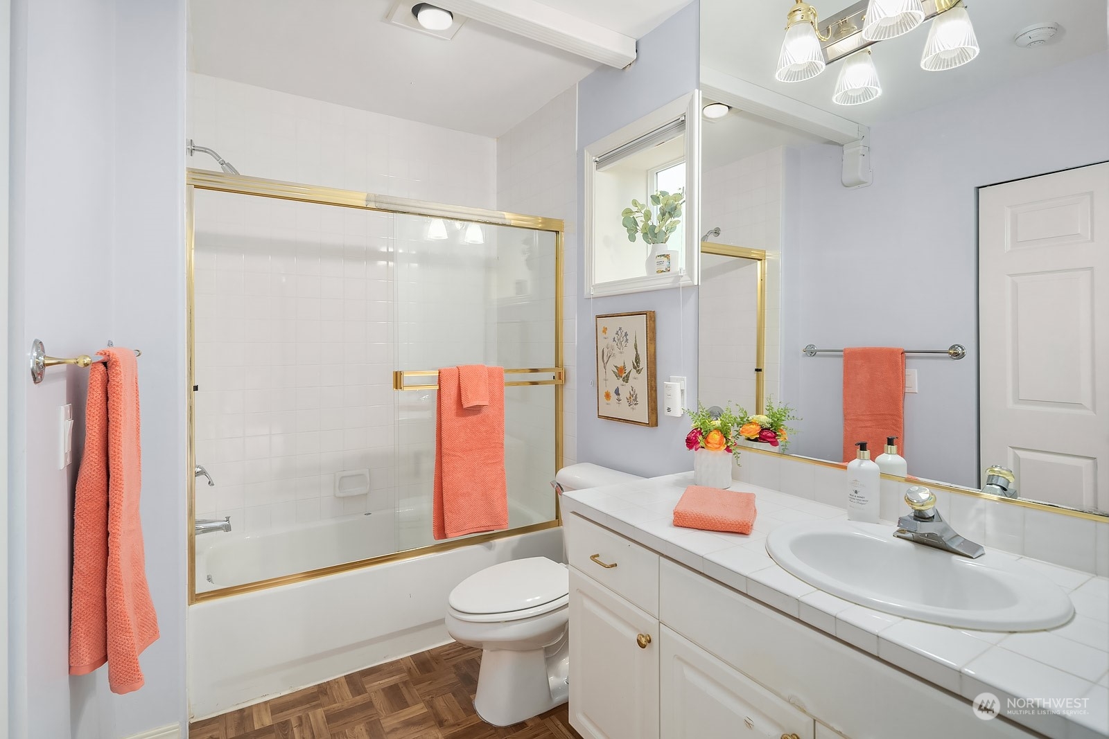 7323 Old Redmond Road, Unit 16 Redmond, WA 98052 - Photo 23 of 26 a bathroom with a sink toilet vanity and shower