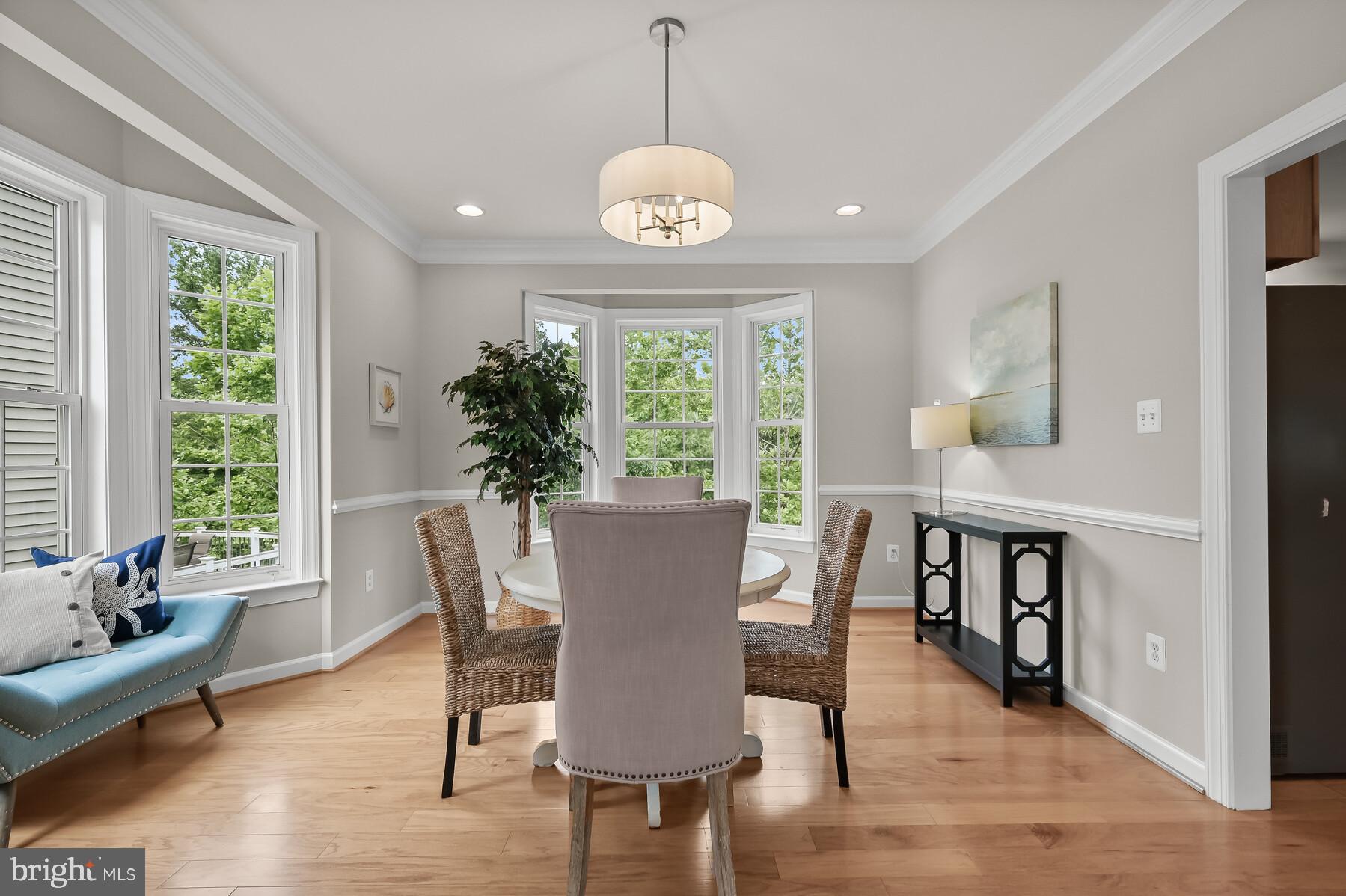 8013 High Castle Road Ellicott City, MD 21043 - Photo 5 of 49 Dining room double bay windows