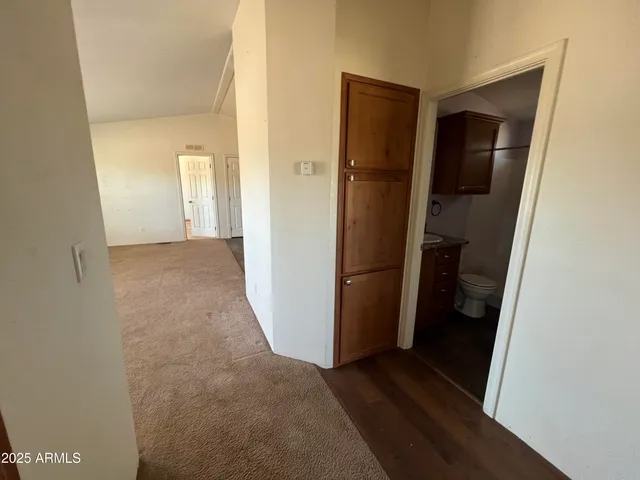 a view of a storage & utility room