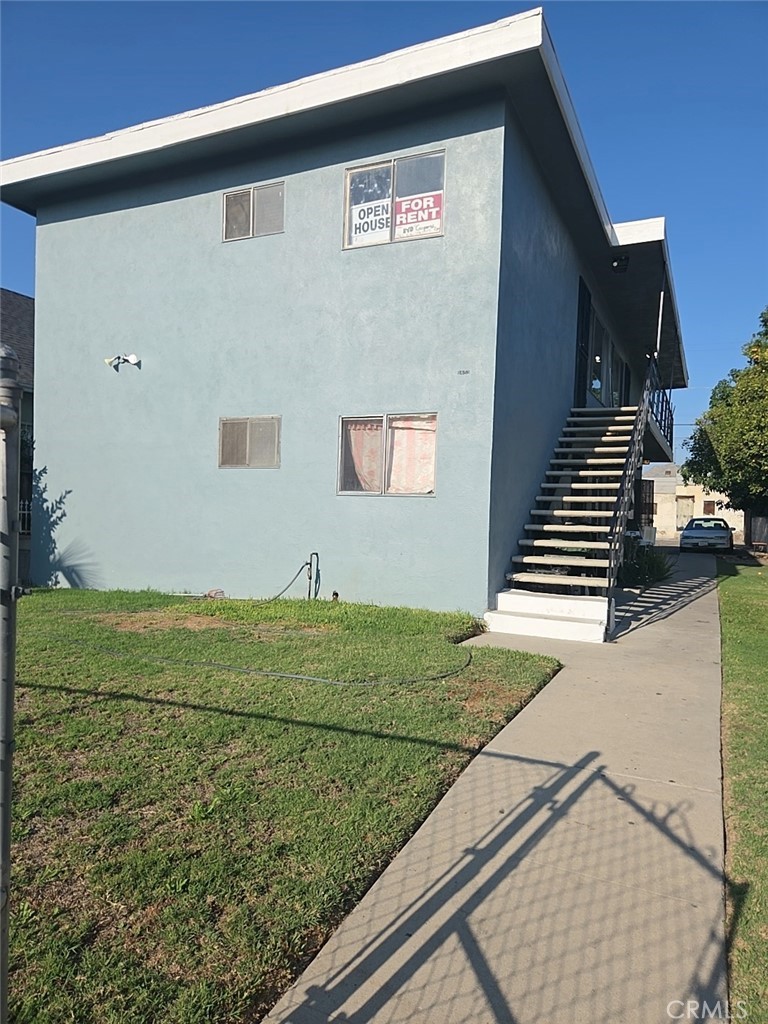 a view of outdoor space and yard
