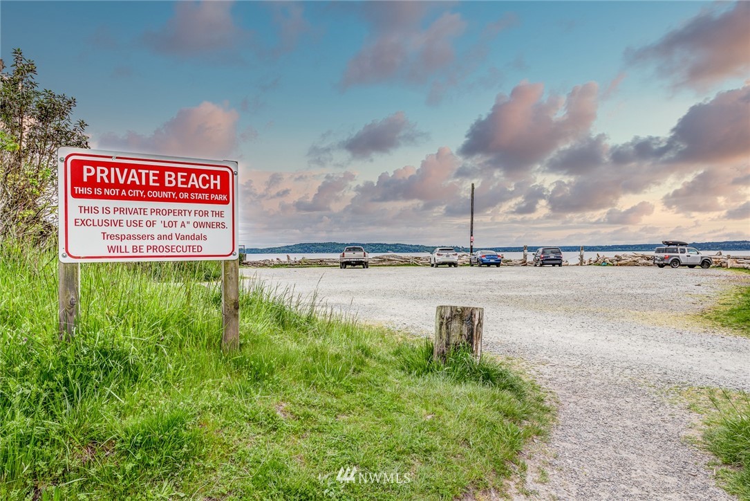 20600 2nd Avenue Southwest Normandy Park, WA 98166 - Photo 35 of 40 a sign board with a lake view