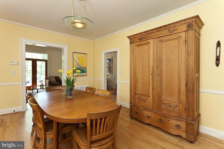 4229 Wickford Road Baltimore, MD 21210 - Photo 14 of 30 a view of a dining room with furniture window and wooden floor